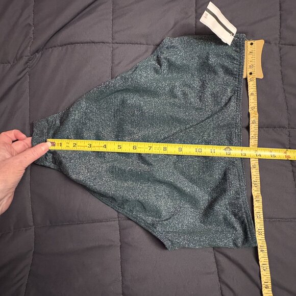 Lands' End Shine High Waisted Bikini Bottom - Size: 10 Long - NWT - Picture 12 of 13